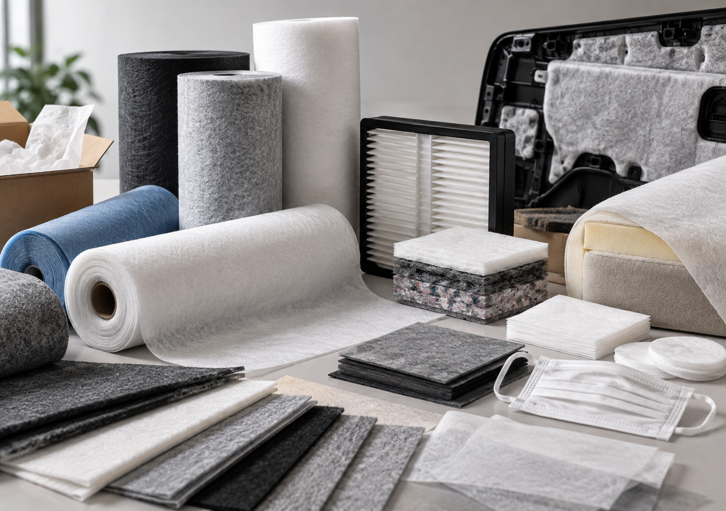 Tissus non tissés (non-woven)